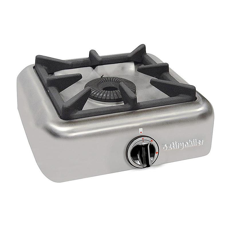 Öztiryakiler OSOG 4040 P Tekli Compact Ocak, 40x40 cm, LPG, Paslanmaz Çelik - 1