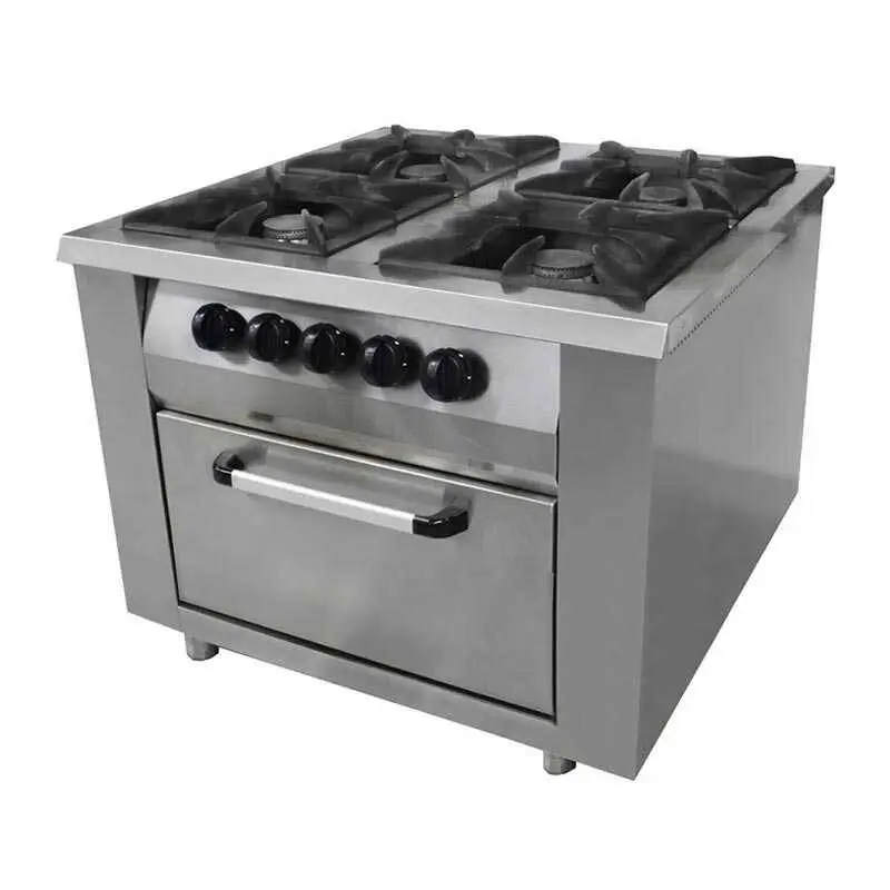 Öztiryakiler OSOGF 1010 Ekonomik Kuzine, 4 Ocaklı, 1m², Gazlı - 1