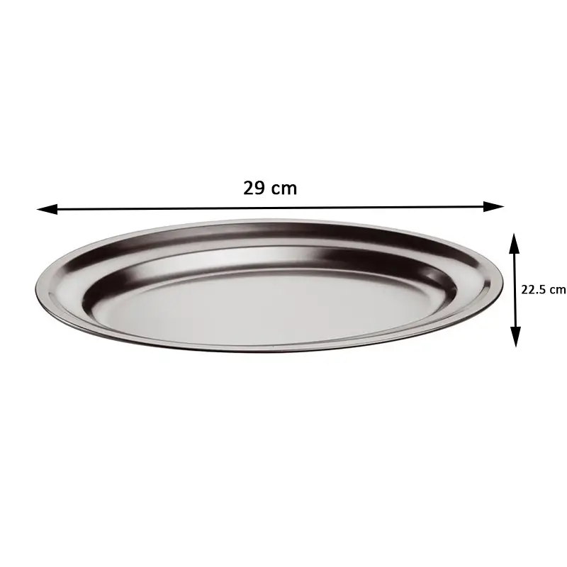 Öztiryakiler Oval Banket Tepsisi, 29x22.5x2 cm, Sunum Tepsisi - Öztiryakiler (1)