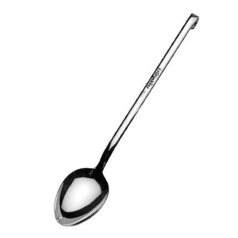 Öztiryakiler Paslanmaz Çelik Deliksiz Servis Kaşığı, 30 cm, Dayanıklı - Öztiryakiler
