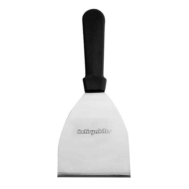 Öztiryakiler Paslanmaz Çelik Spatula, No 4, 15 cm, Kolay Temizlenebilir - Öztiryakiler