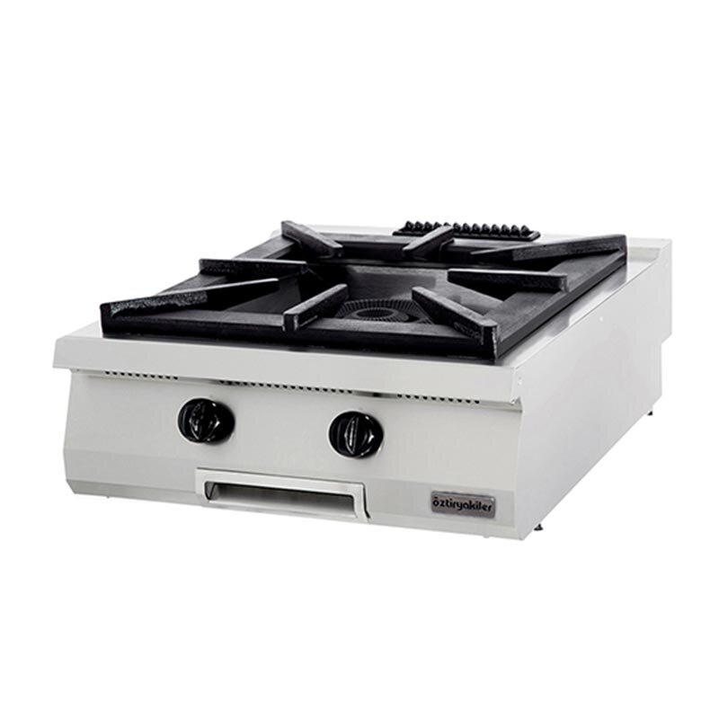 Öztiryakiler Set Üstü Ocak, Tek Gözlü, 80x90x30 cm, Gazlı - Öztiryakiler