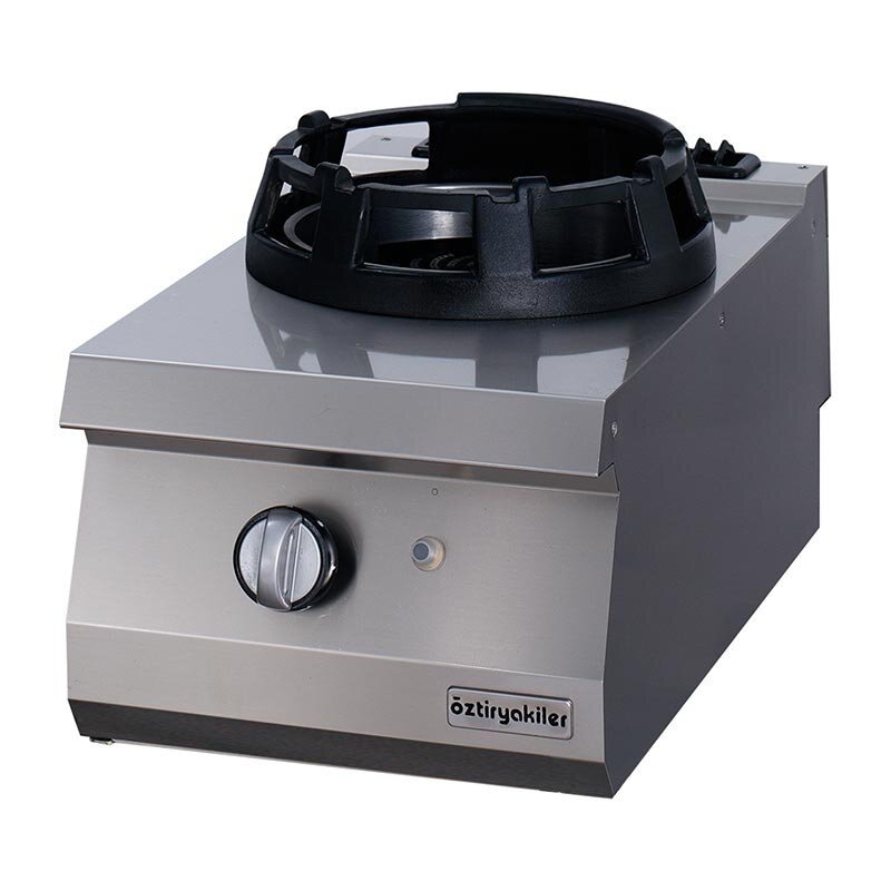 Öztiryakiler Set Üstü Wok Ocak, 1 Gözlü, 40x70x30 cm, Gazlı - Öztiryakiler