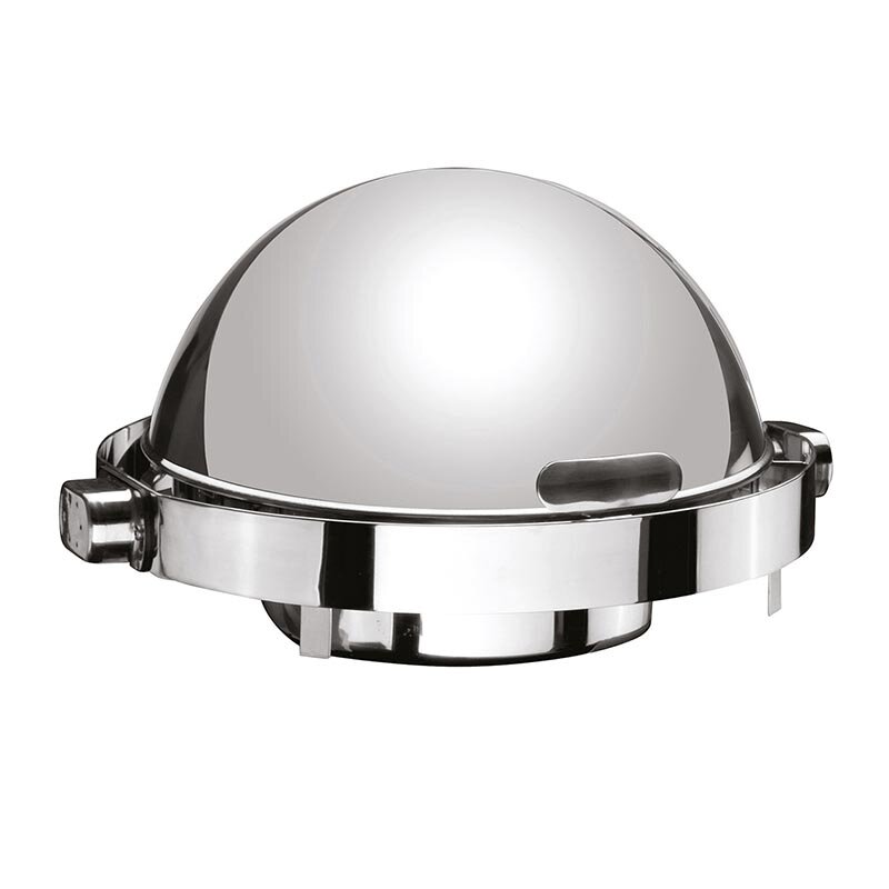 Öztiryakiler Setüstü Gömme Ayaklı Kızaklı Chafing Dish, Yarım Küre Kapak, Elektrikli - Öztiryakiler