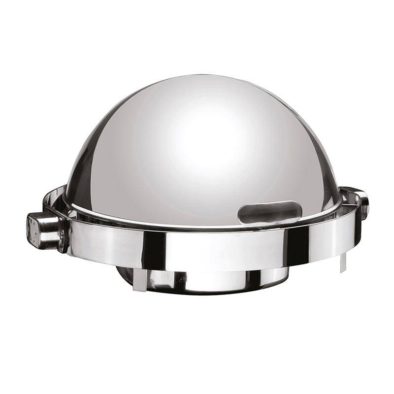 Öztiryakiler Setüstü Gömme Ayaklı Kızaklı Chafing Dish, Yarım Küre Kapak, Elektrikli - 1