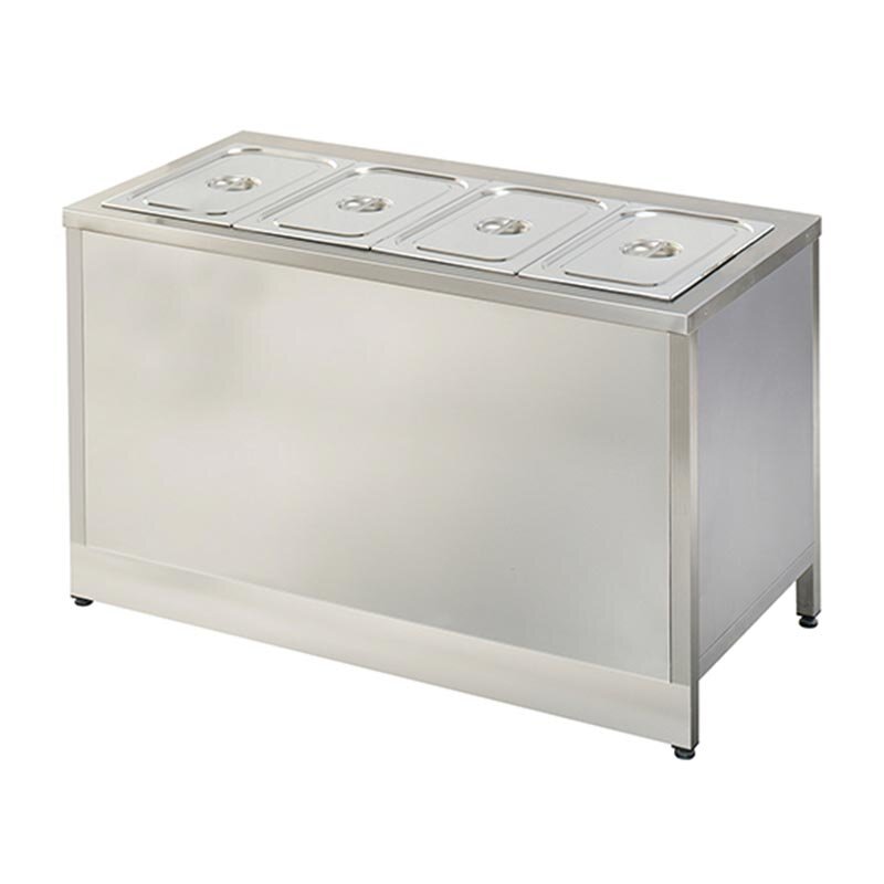 Öztiryakiler Sıcak Servis Ünitesi, Paslanmaz Çelik, 150x70 cm, Elektrikli - Öztiryakiler