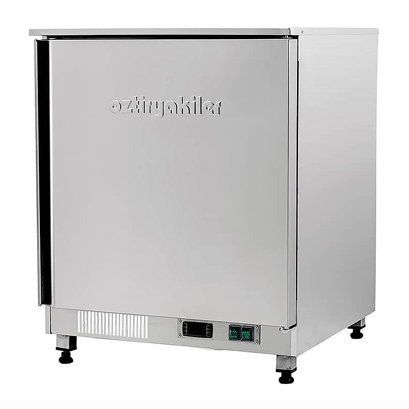 Öztiryakiler Slim 100 Tek Kapılı Derin Dondurucu, 150 Lt, Paslanmaz Çelik - 1