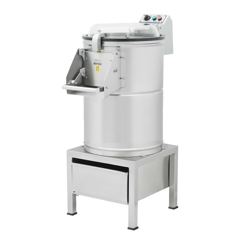 Öztiryakiler Soğan Soyma Makinesi, Paslanmaz Çelik, Trifaze, 10 kg - Öztiryakiler