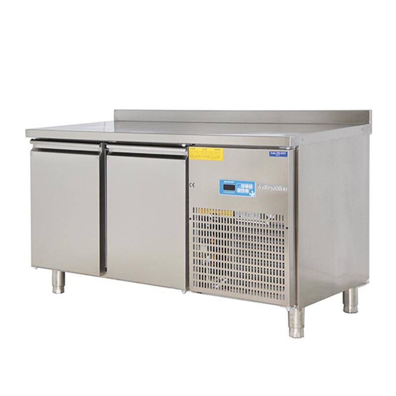 Öztiryakiler Soğuk Servis Bankosu, Paslanmaz Çelik, 240x70 cm - 1