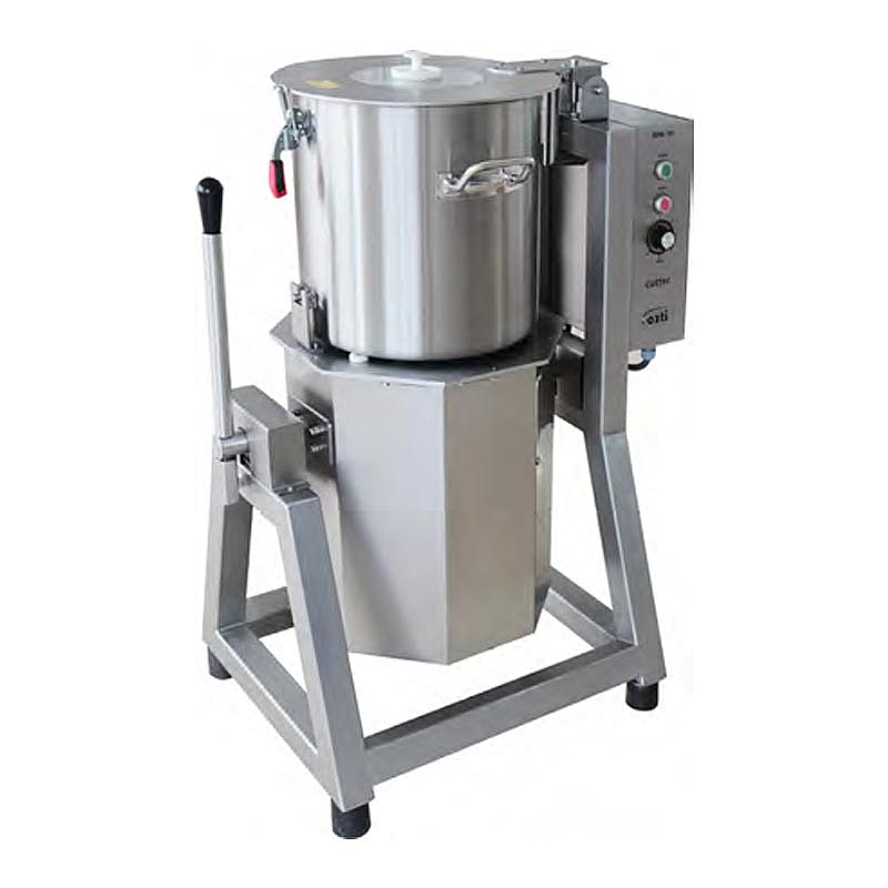 Öztiryakiler SPM 70 FC İnvertör Kontrollü Sebze Parçalama ve Humus Makinesi, 70 Lt, Trifaze, Paslanmaz Çelik - 1