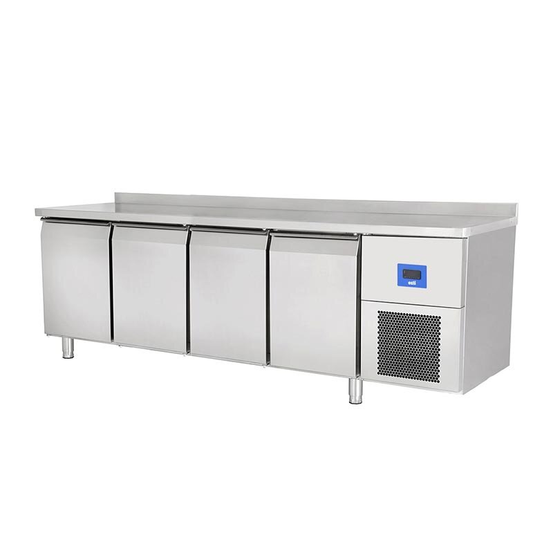 Öztiryakiler TA 470 NMV Yatay Tip Tezgah Altı Buzdolabı, 4 Kapılı, 625 Lt. - Öztiryakiler