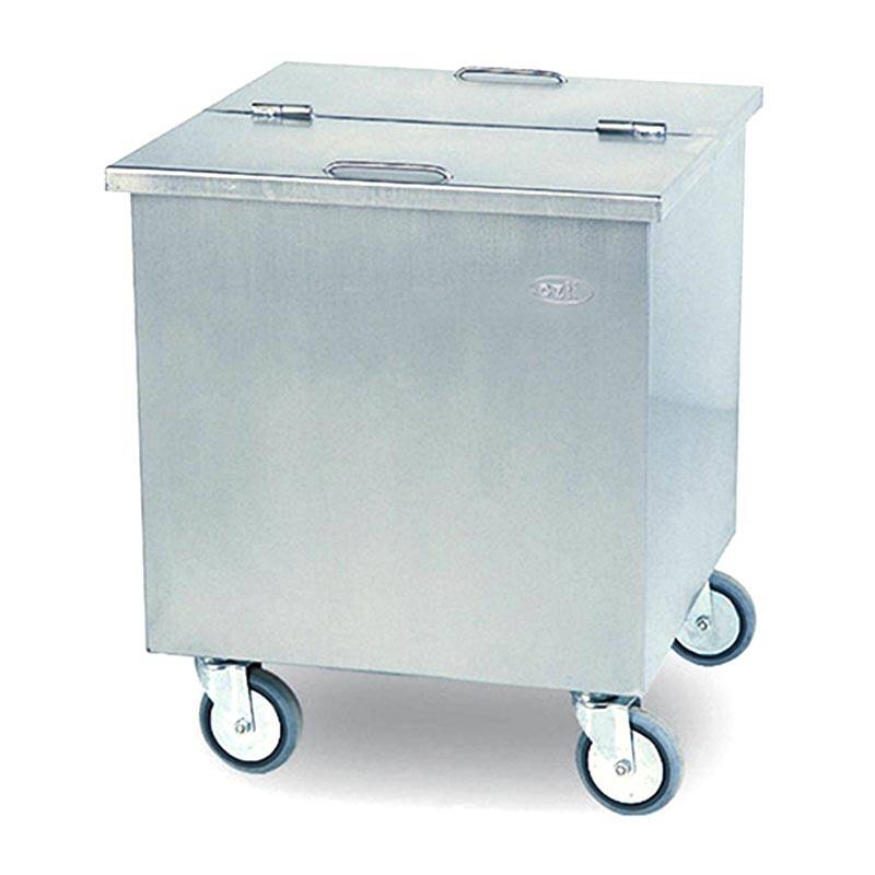 Öztiryakiler Un Şeker Arabası, Paslanmaz, 50x50x58 cm - 1