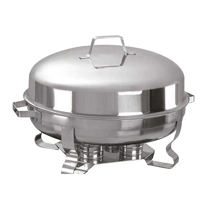 Öztiryakiler Was Ayaklı Chafing Dish, 36 Lt, Jel Yakıtlı, Mat - 1