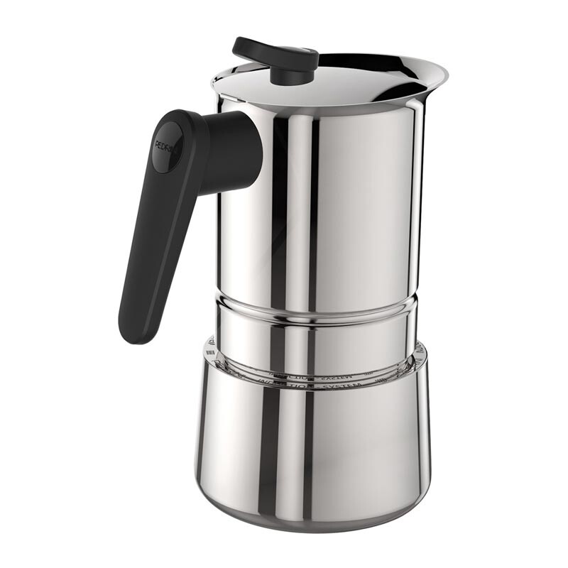 Pedrini 02CF037 Caffettiera Acciaio Moka Pot - Pedrini