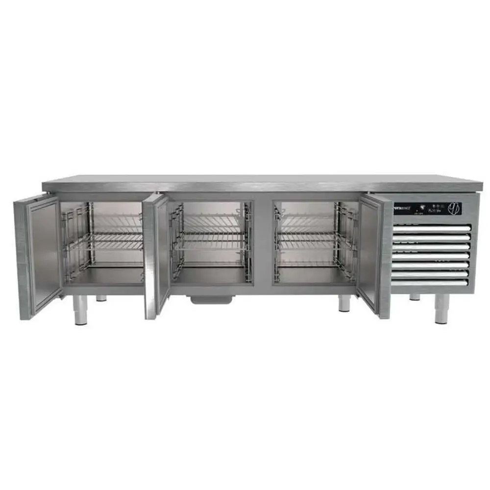 Portabianco CAM-3D70 Cihaz Altı Monoblok Derin Dondurucu, Üç Kapılı, 280 Litre, 176,5x70x60 cm - Porta Bianco (1)