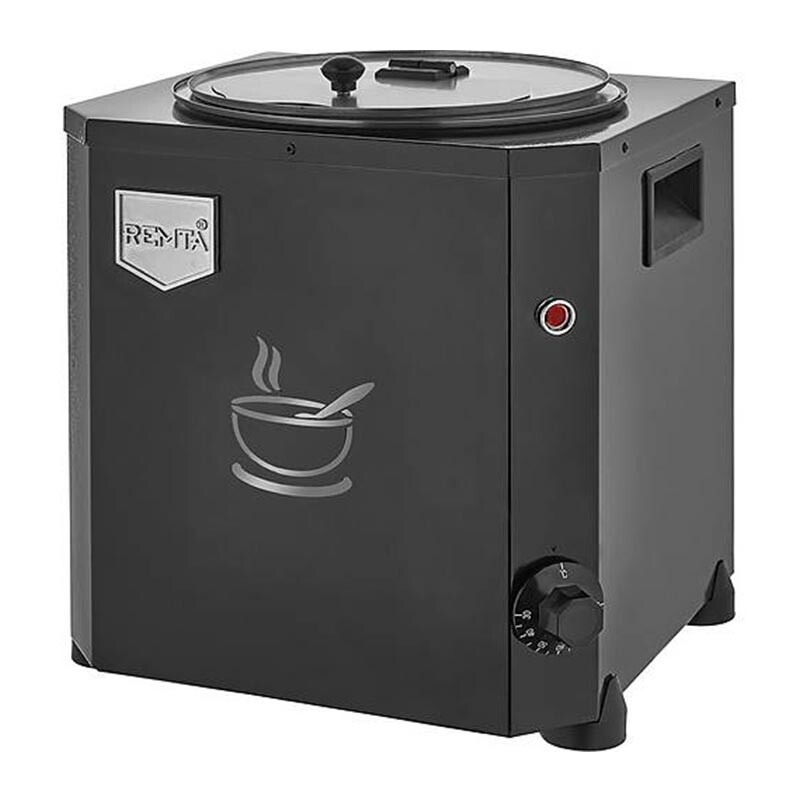 Remta CB18 Jumbo Model Çorba Isıtıcısı, 9 Lt. Siyah - Remta