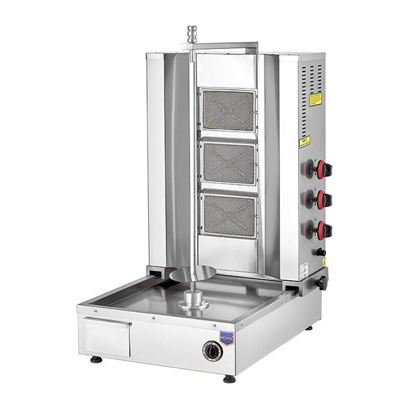 Remta D06(A) Alttan Motorlu Döner Ocağı, 3 Radyanlı, LPG - Remta