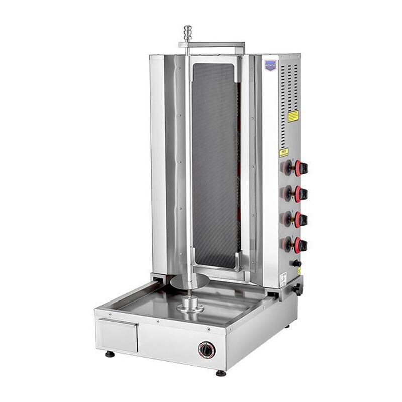 Remta D06(C) Alttan Motorlu Seren Camlı Döner Ocağı, 3 Radyanlı, LPG - Remta