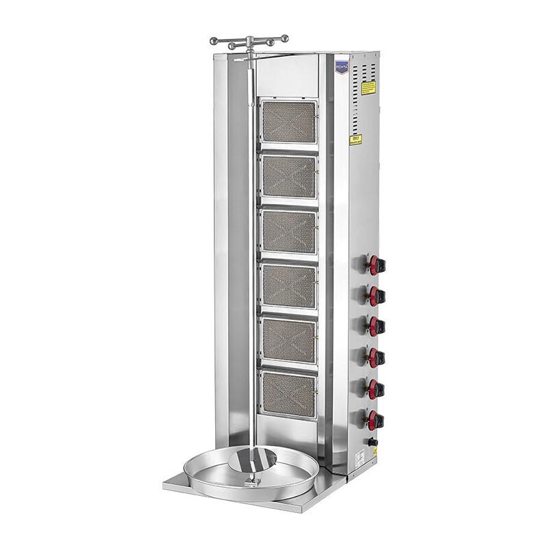 Remta D12 Döner Ocağı, 6 Radyanlı, LPG - Remta