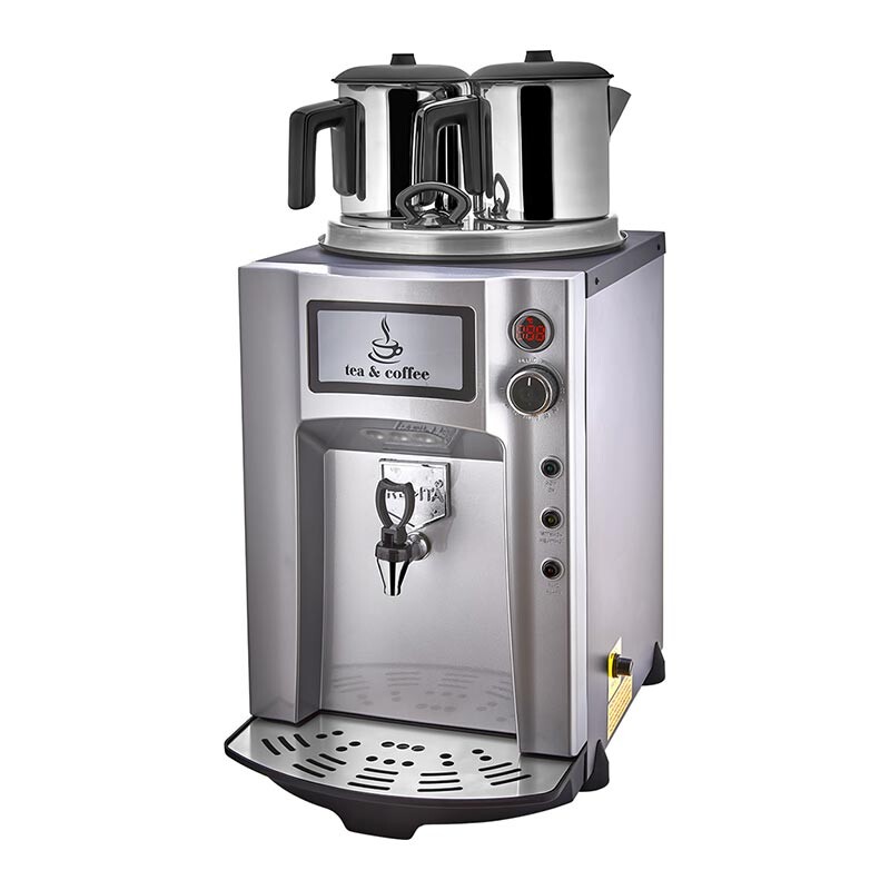 Remta DE12P 2 Demlikli Premium Jumbo Çay Makinesi, 15 Lt. Elektrikli - Remta