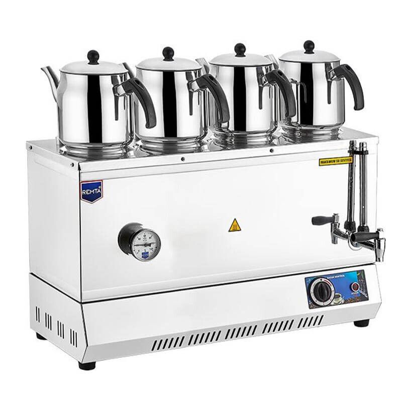 Remta EP04 85 Model Çay Ocağı, 4 Demlikli, 58 Lt. - Remta