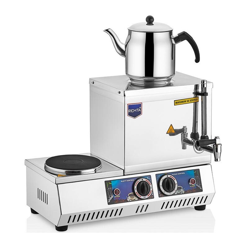 Remta K30 15 Model Ocaklı Çay Ocağı, Tek Demlikli, 13 Lt, Elektriklikli - Remta