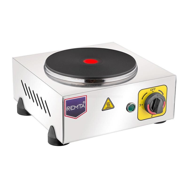 Remta PLT1 Tekli Pleyt Isıtıcı, 19 cm, Elektrikli - Remta