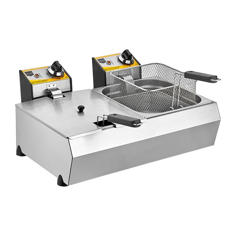 Remta R102 Fritöz, Çift Hazneli, 8+8 Lt. Elektrikli - Remta