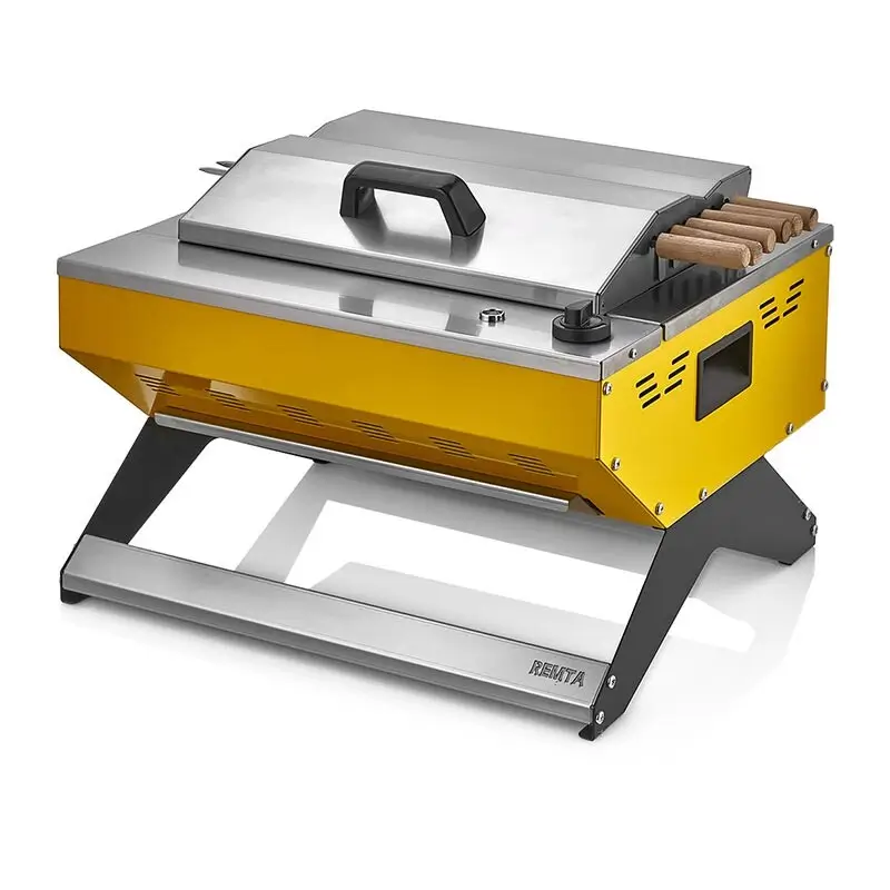 Remta R131 Elektrikli Profesyonel Döküm Barbekü - Remta (1)