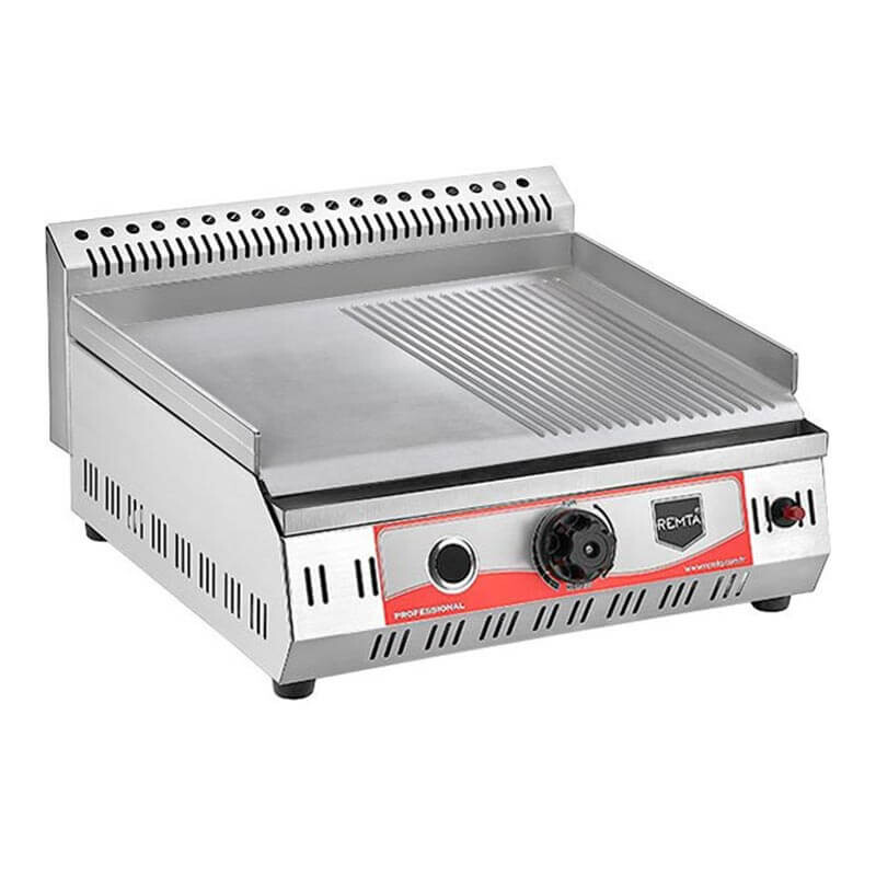 Remta R50CE(PO) Yarı Oluklu Pleyt Izgara, 50 cm, LPG - Remta