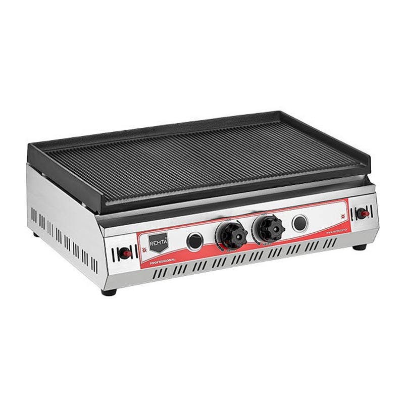Remta R70CE(TO) Tam Oluklu Döküm Izgara, 70 cm, LPG - Remta