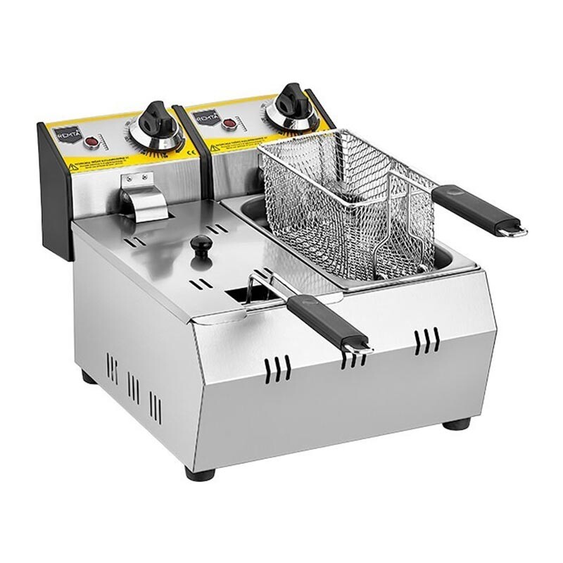 Remta R92 Çift Hazneli Fritöz, 3+3 Lt. Elektrikli - Remta