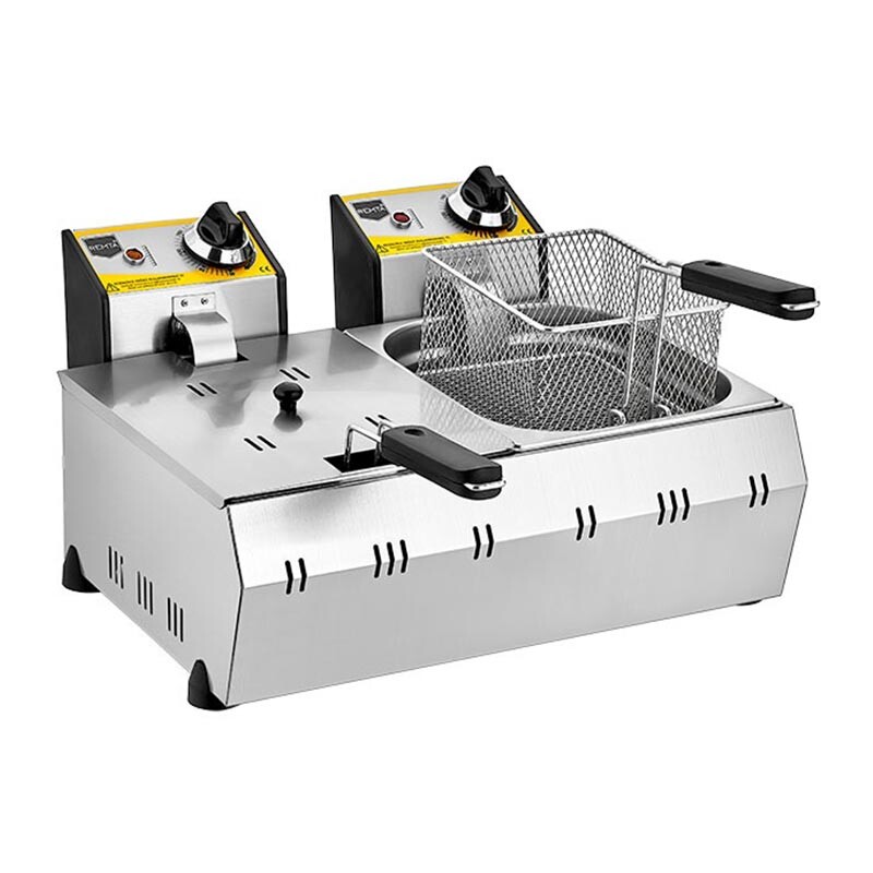 Remta R93 Çift Hazneli Fritöz, 5+5 Lt. Elektrikli - Remta