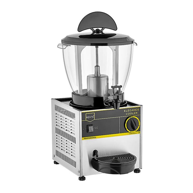 Remta ST15 Elegance Şerbet ve Ayran Soğutucu, 17 Lt, Metalik Gümüş - Remta