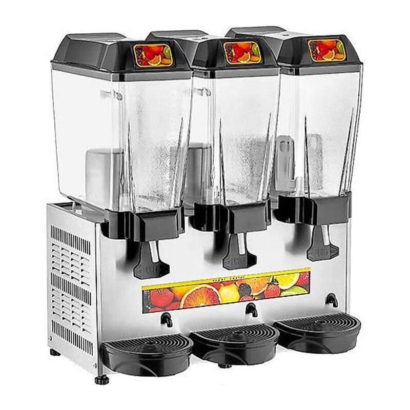 Remta ST16 Şerbet Soğutucu, 3 Hazneli, Şerbet+Şerbet+Şerbet, 20+20+20 Lt, Metalik Gri - Remta