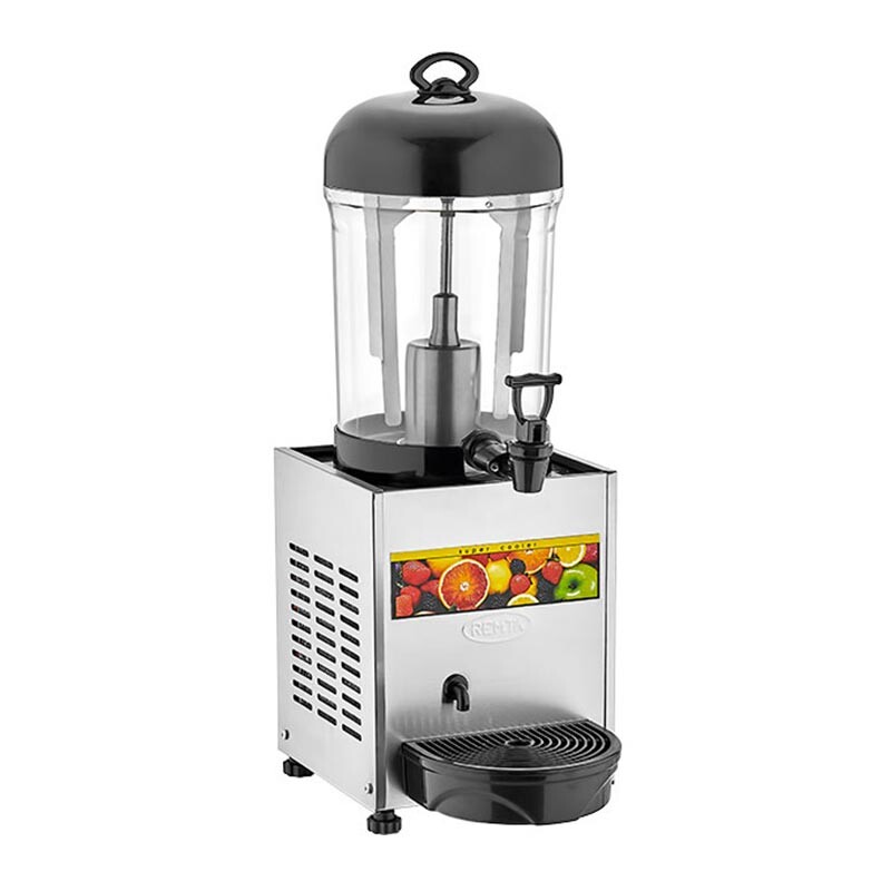 Remta ST18 Mini Şerbet ve Ayran Soğutucu, 7 Lt, Metalik Gri - Remta