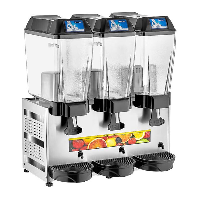 Remta ST20 Ayran Soğutucu, 3 Hazneli, Ayran+Ayran+Ayran, 20+20+20 Lt, Sarı - Remta