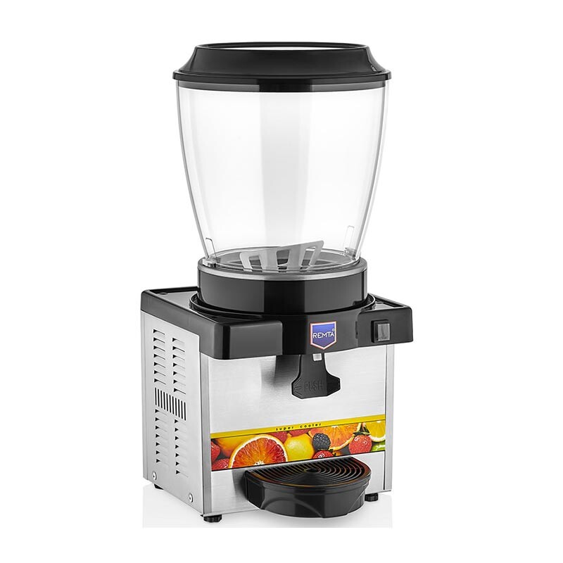 Remta ST30 Royal Şerbet ve Ayran Soğutucu, Karıştırmalı, 20 Lt, Metalik Gri - Remta