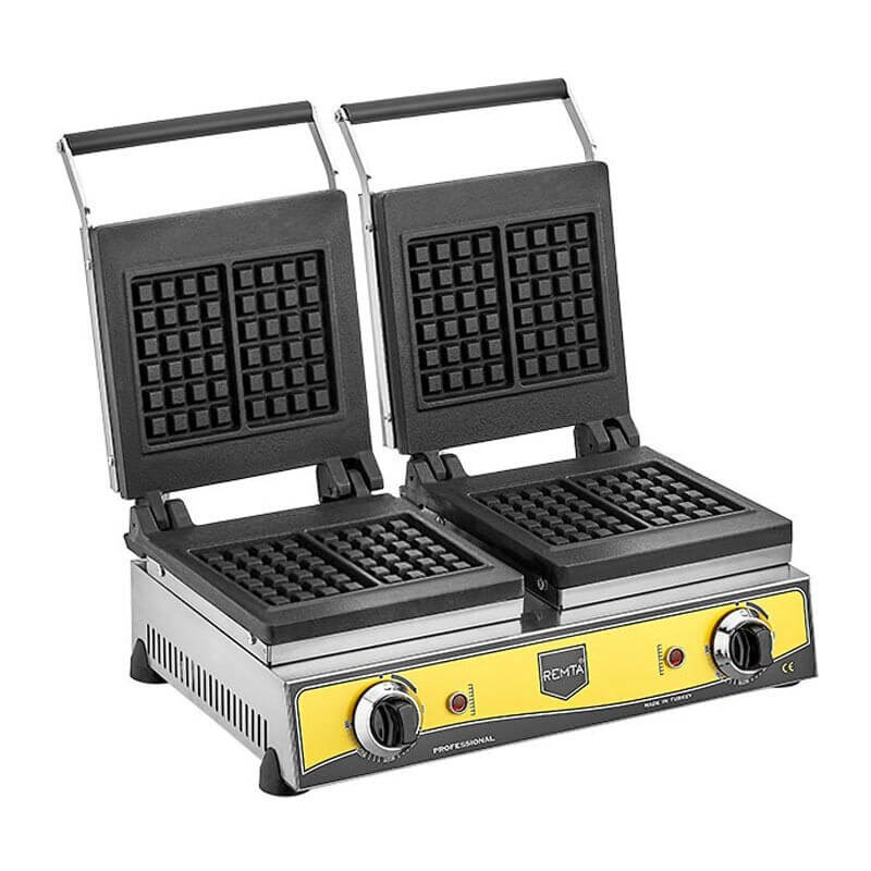 Remta W14 Çiftli Kare Model Waffle Makinesi, Elektrikli - Remta