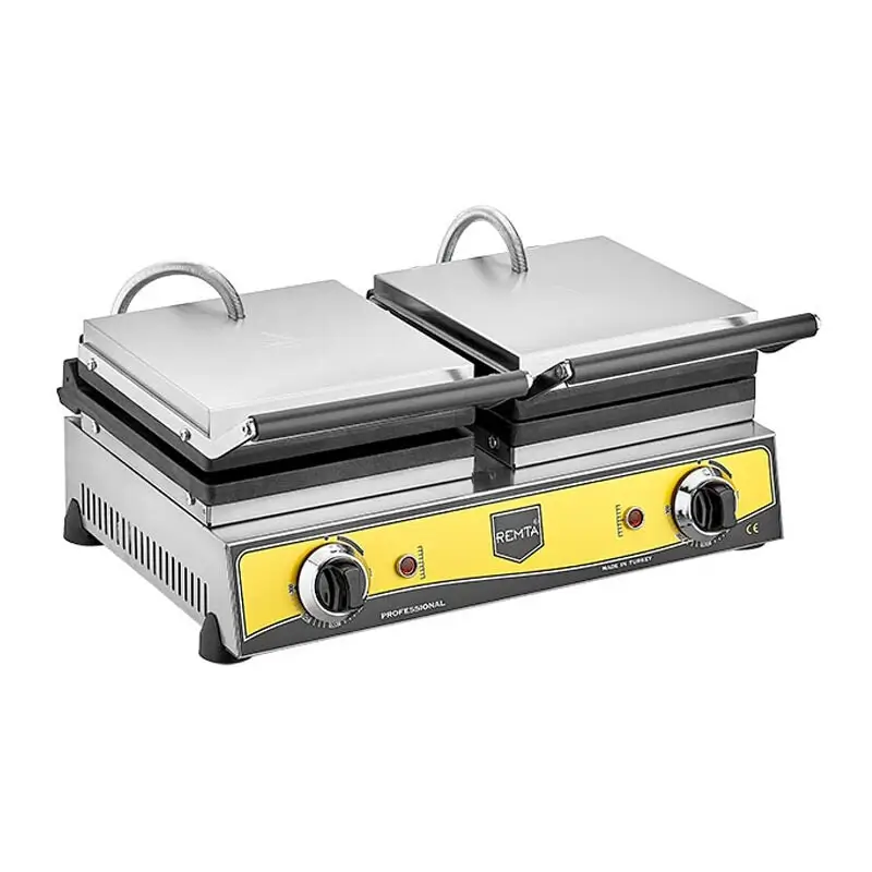 Remta W20 Çiftli Kare+Çiçek Model Waffle Makinesi, 16 cm, Elektrikli - Remta (1)