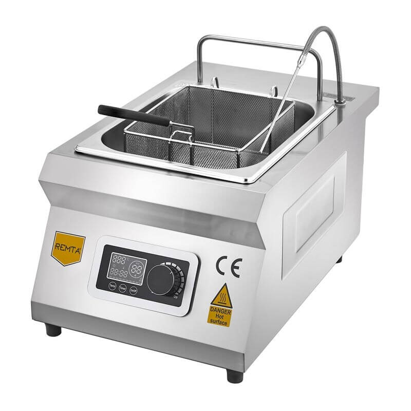 Remta WZ-TZ035, Elektrikli İndüksiyon Fritöz 10 lt. - Remta