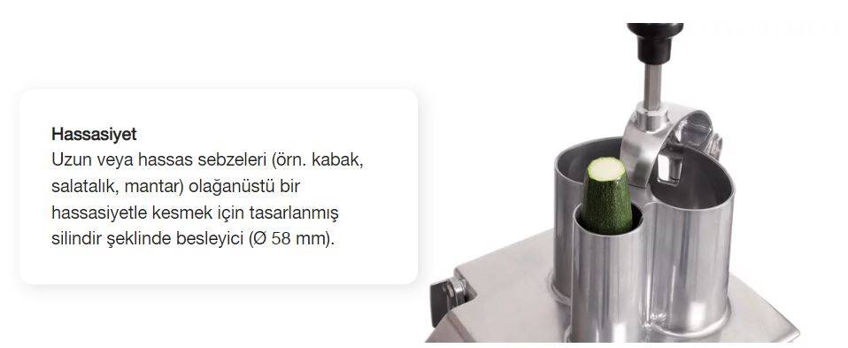 Robot Coupe CL 50 Ultra Sebze Doğrama Makinesi, Çelik Hazne - 5