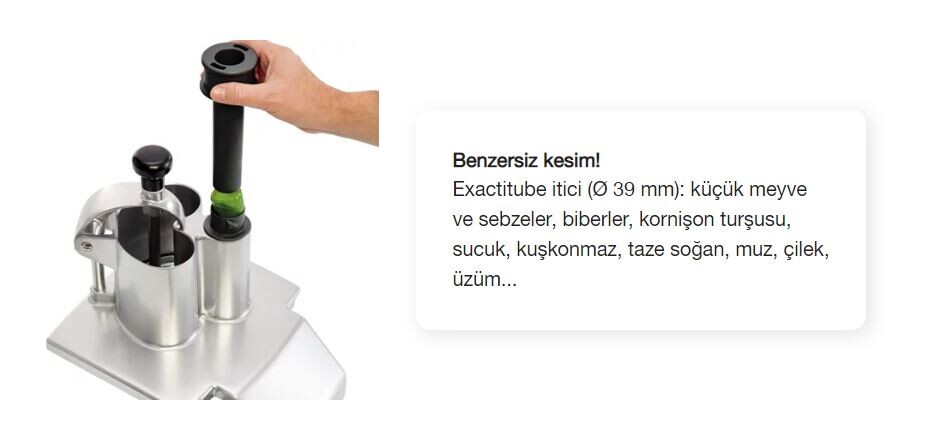 Robot Coupe CL 50 Ultra Sebze Doğrama Makinesi, Çelik Hazne - 7