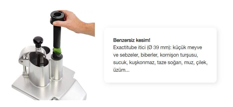Robot Coupe CL 50 Ultra Sebze Doğrama Makinesi, Çelik Hazne - 7