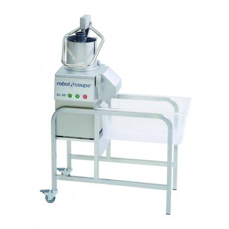 Robot Coupe CL 55 Sebze Doğrama Makinesi, İtme Kafalı, 230 V, Çelik Hazne - 1