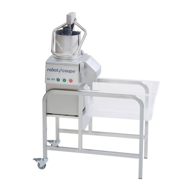 Robot Coupe CL 55 Sebze Doğrama Makinesi, İtme Kafalı, 400 V, Çelik Hazne - 1