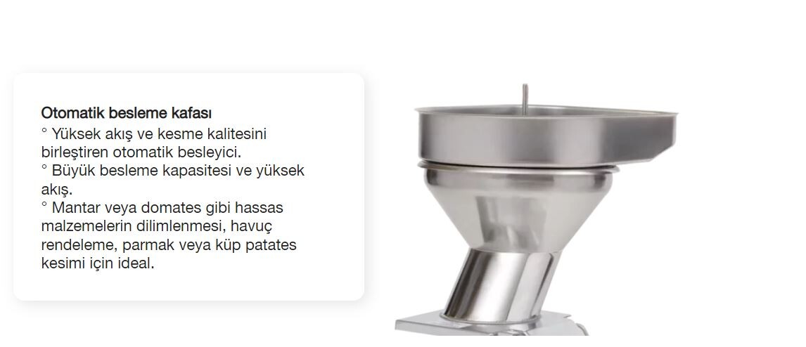 Robot Coupe CL 60 Sebze Doğrama Makinesi, 2 Kafalı, Çelik Hazne - 2