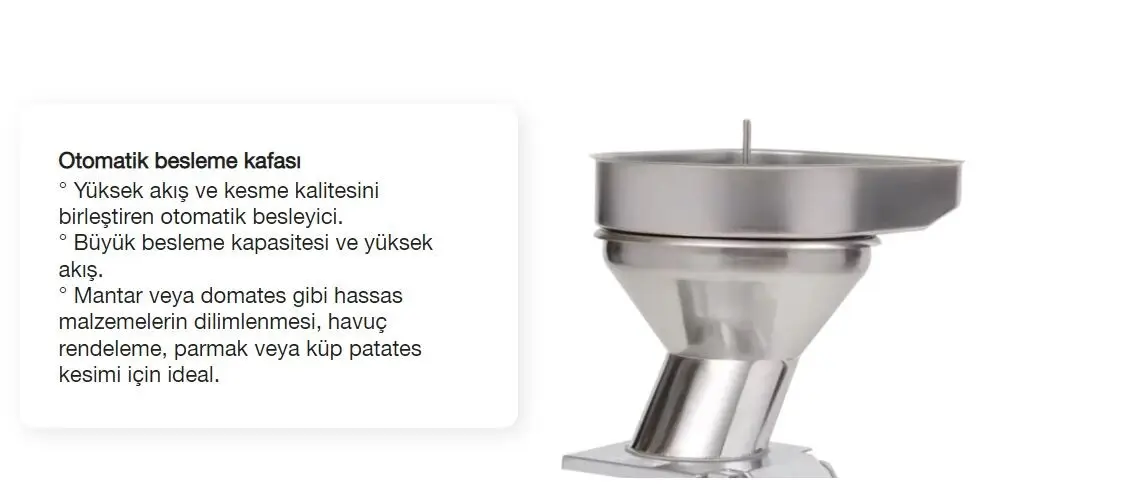 Robot Coupe CL 60 Sebze Doğrama Makinesi, 2 Kafalı, Çelik Hazne - Robot Coupe (1)