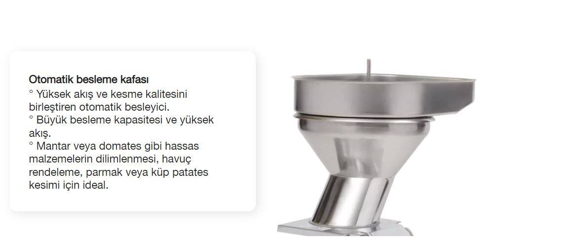 Robot Coupe CL 60 Sebze Doğrama Makinesi, 2 Kafalı, Çelik Hazne - 2