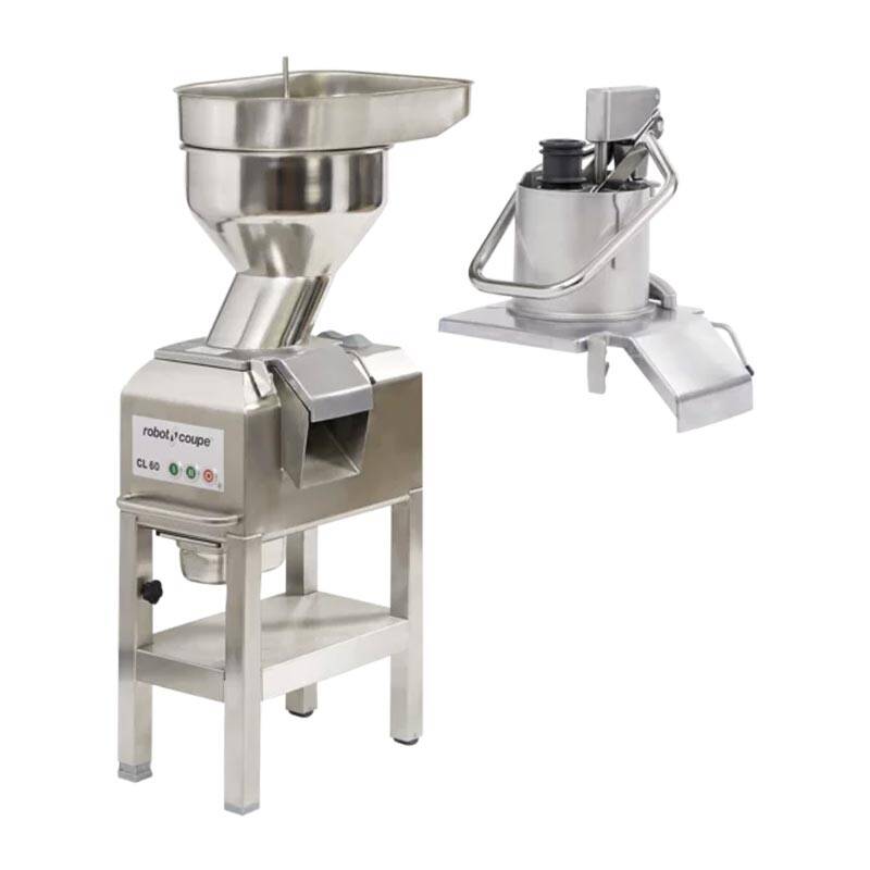 Robot Coupe CL 60 Sebze Doğrama Makinesi, 2 Kafalı, Çelik Hazne - 1